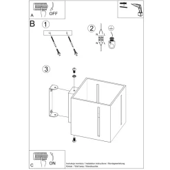 Kinkiet PIXAR biały