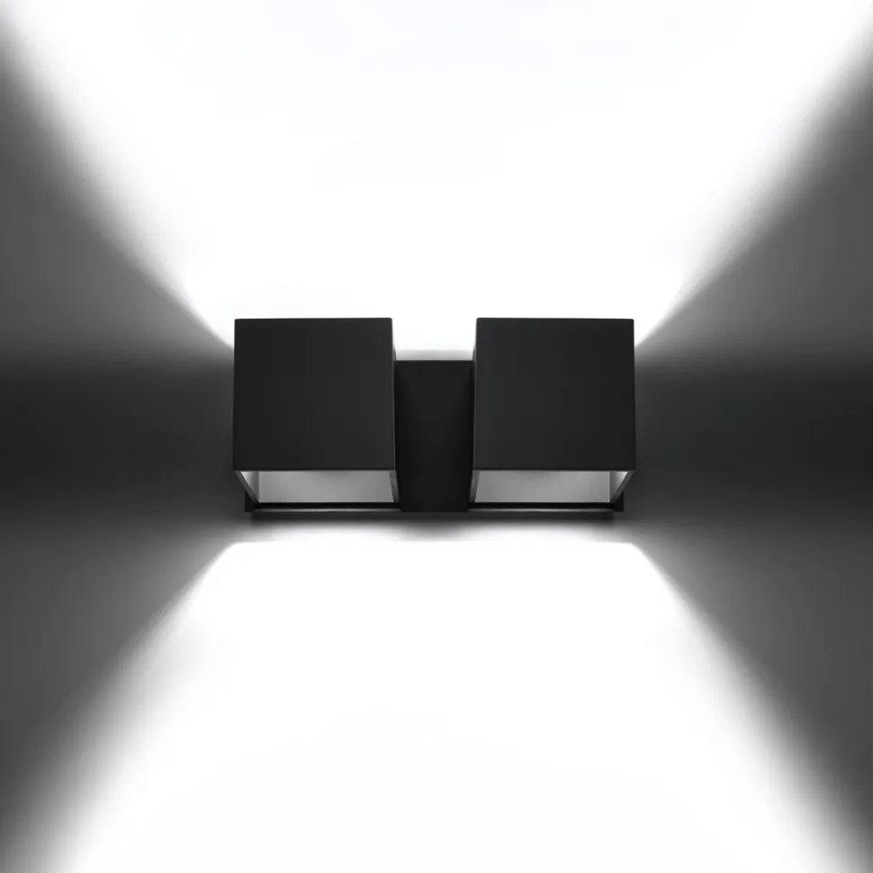 Kinkiet QUAD 2 czarny