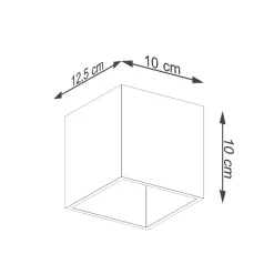Kinkiet QUAD 1 złoty