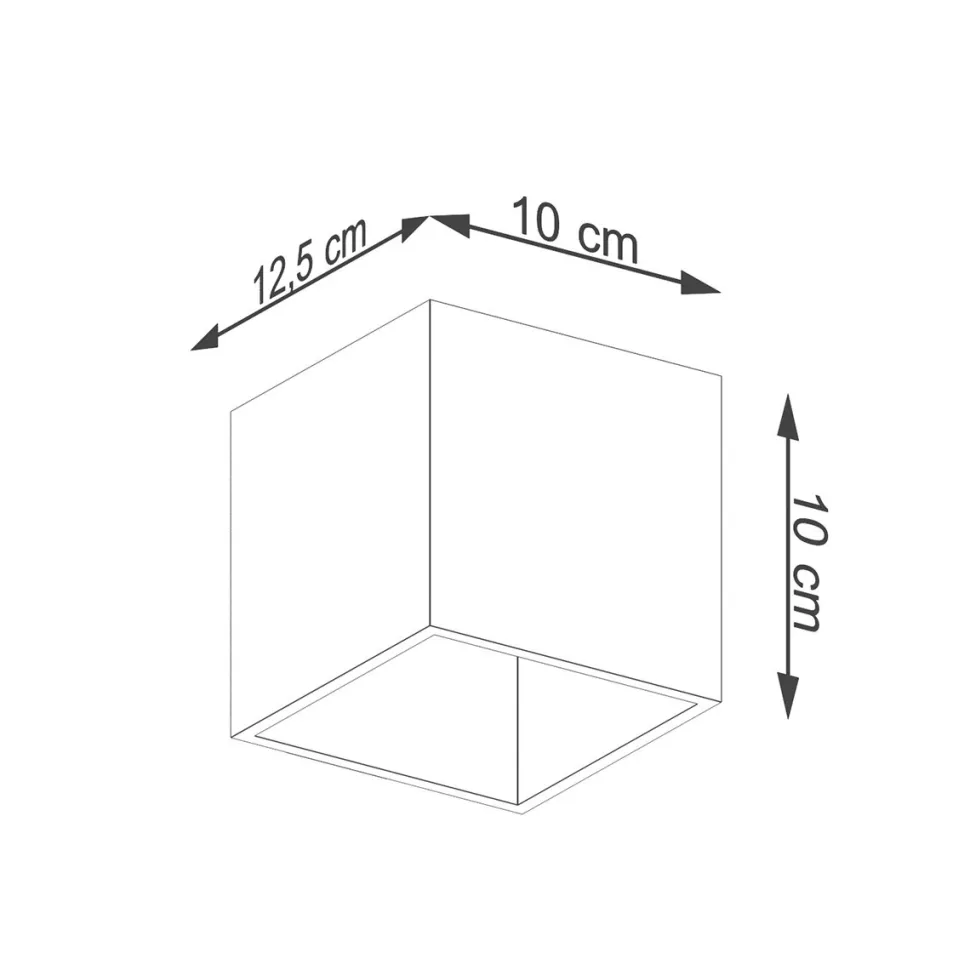 Kinkiet QUAD 1 złoty