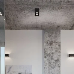 Kinkiet QUAD MAXI szary