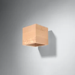 Kinkiet QUAD naturalne drewno