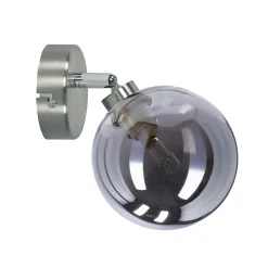 Kinkiet Rodia lampa satynowy 1x40W G9  klosz grafitowy