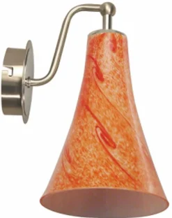 Kinkiet Rufi 1x40 w E14 chrom/satyna  nikiel