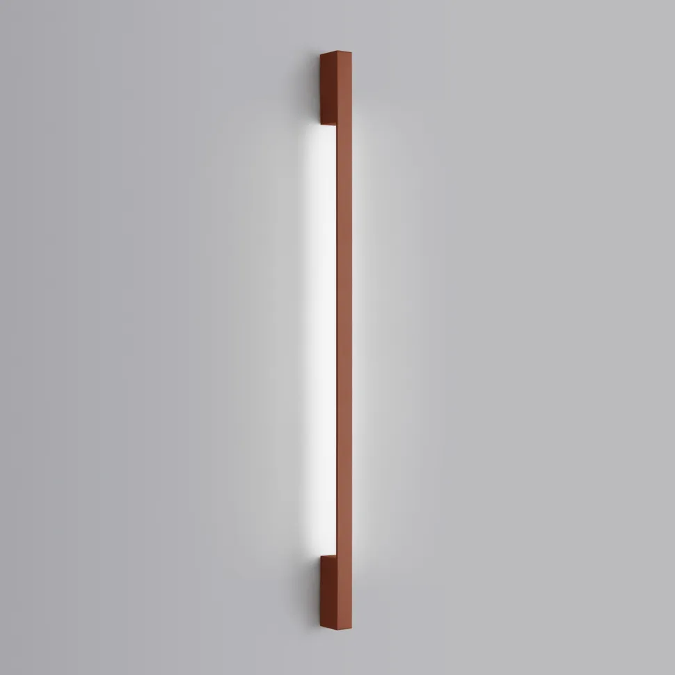 Kinkiet SAPPO 120 ochra czerwona LED 4000K