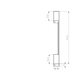 Kinkiet SAPPO L biały LED 3000K