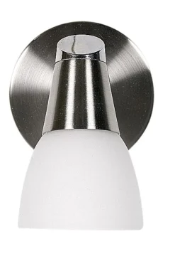 Kinkiet Selia 1x40W G9 nikiel mat/chrom biały (bż)