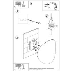 Kinkiet SENSES biały