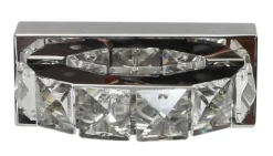 Kinkiet Shipi 1x3W LED kryształki stal nierdzewna