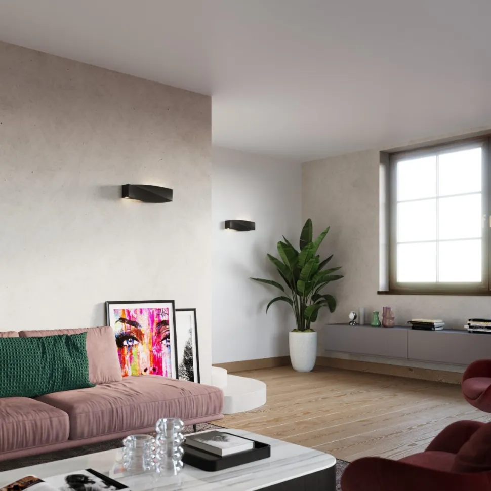 Kinkiet SIGMA czarny