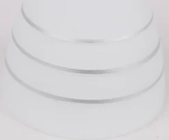 Kinkiet Simpli 1*40W E27 chrom   z kryształkiem+klosz z paskiem