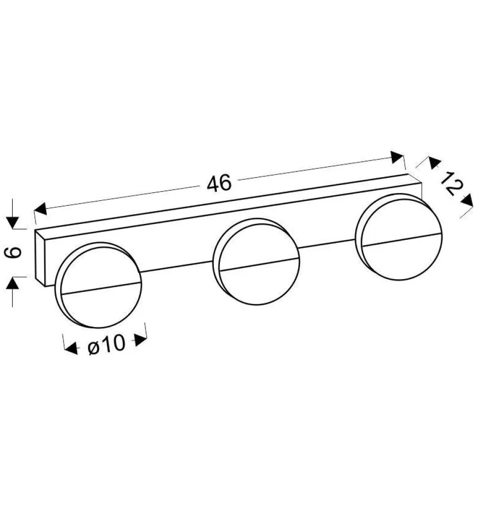 Kinkiet Sing 3x3W LED biały 4000K