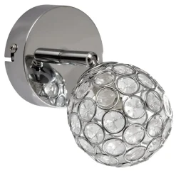 Kinkiet Starlet 1x40W G9 chrom/transparent