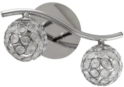 Kinkiet Starlet 2x40W G9 chrom/transparent