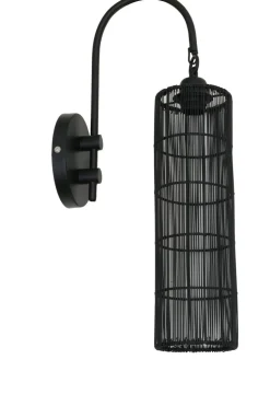 Kinkiet Sytha matowy czarny