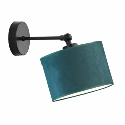 Kinkiet TETE czarny, zieleń butelkowa