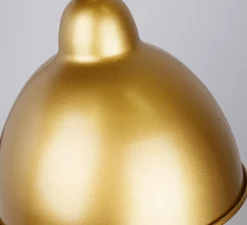 Kinkiet Truck lampa czarny+złoty 1x40W  E27 klosz złoty