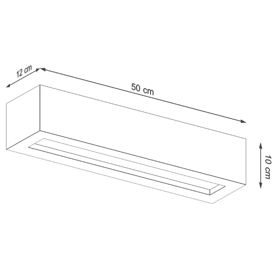 Kinkiet VEGA 50 beton