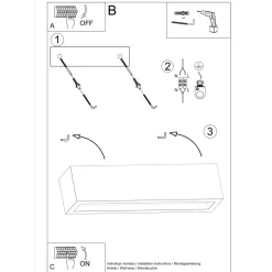 Kinkiet VEGA 50 beton