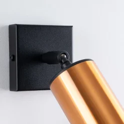 Kinkiet WINX czarny/miedź