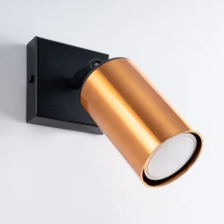 Kinkiet WINX czarny/miedź