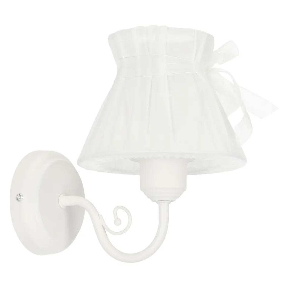 Kinkiet Zefir 1x40W E27 biały