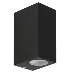 Kinkiet zewnętrzny Nerium lampa ogrodowa elewacyjna kostka długa 92x15,2cm czarny 2x35W GU10 IP44