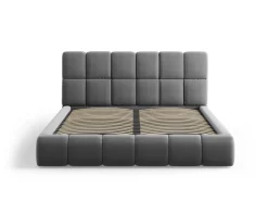 Łóżko Bellis Grey Velvet 140x200cm