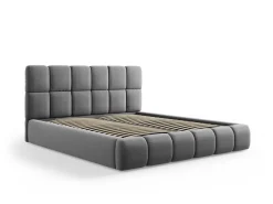 Łóżko Bellis Grey Velvet 180x200cm