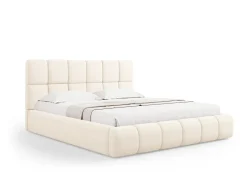 Łóżko Bellis Light Beige Chenille 140x200cm