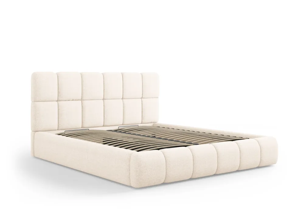 Łóżko Bellis Light Beige Chenille 160x200cm