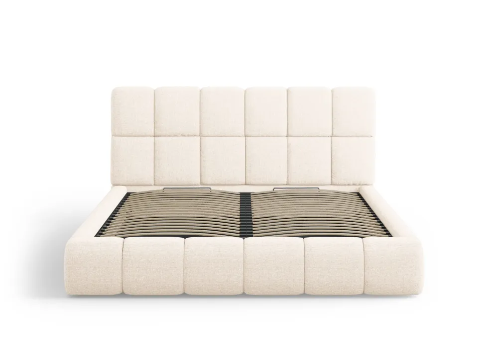 Łóżko Bellis Light Beige Chenille 160x200cm