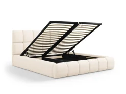 Łóżko Bellis Light Beige Chenille 160x200cm