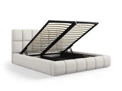 Łóżko Bellis Light Grey Chenille 140x200cm