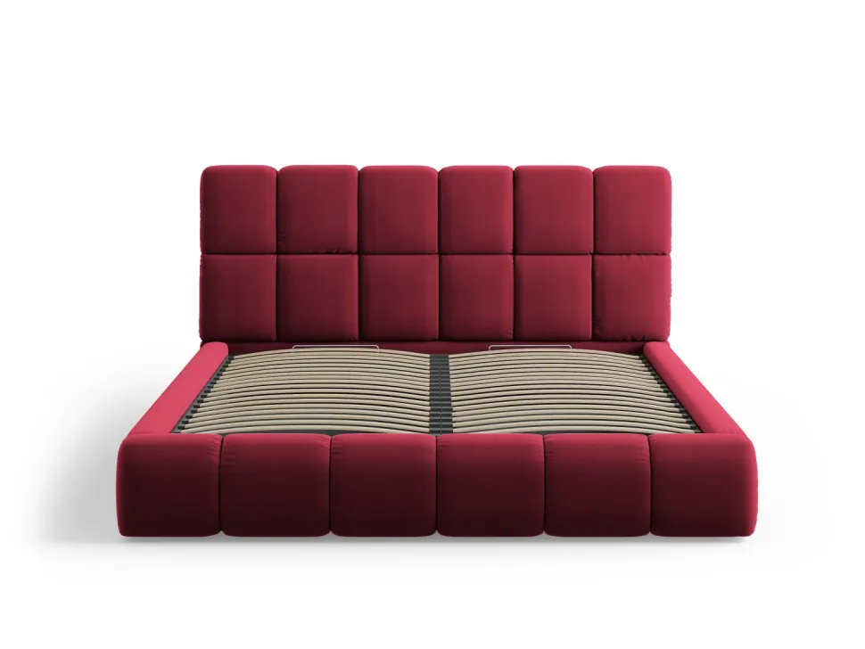Łóżko Bellis Red Velvet 180x200cm