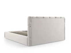 Łóżko Bellis Silver Velvet 200x200cm