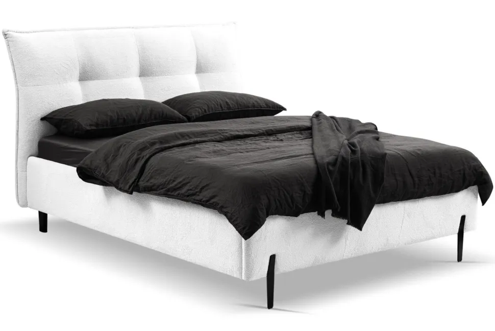 Łóżko Biscuit 160x200cm białe Cosy 1 GR2