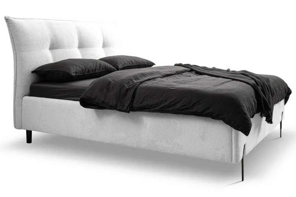 Łóżko Biscuit 160x200cm białe Cosy 1 GR2