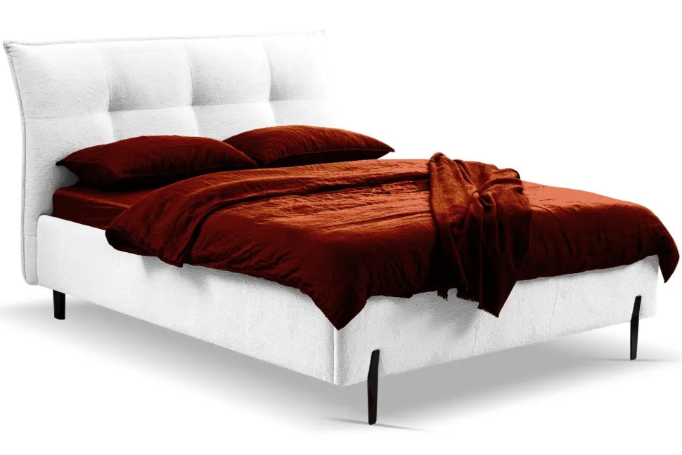 Łóżko Biscuit 160x200cm białe Cosy 1 GR2