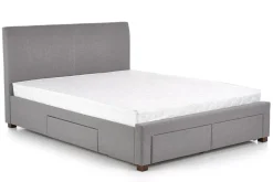 Łóżko Diana 3 z szufladami popiel velvet