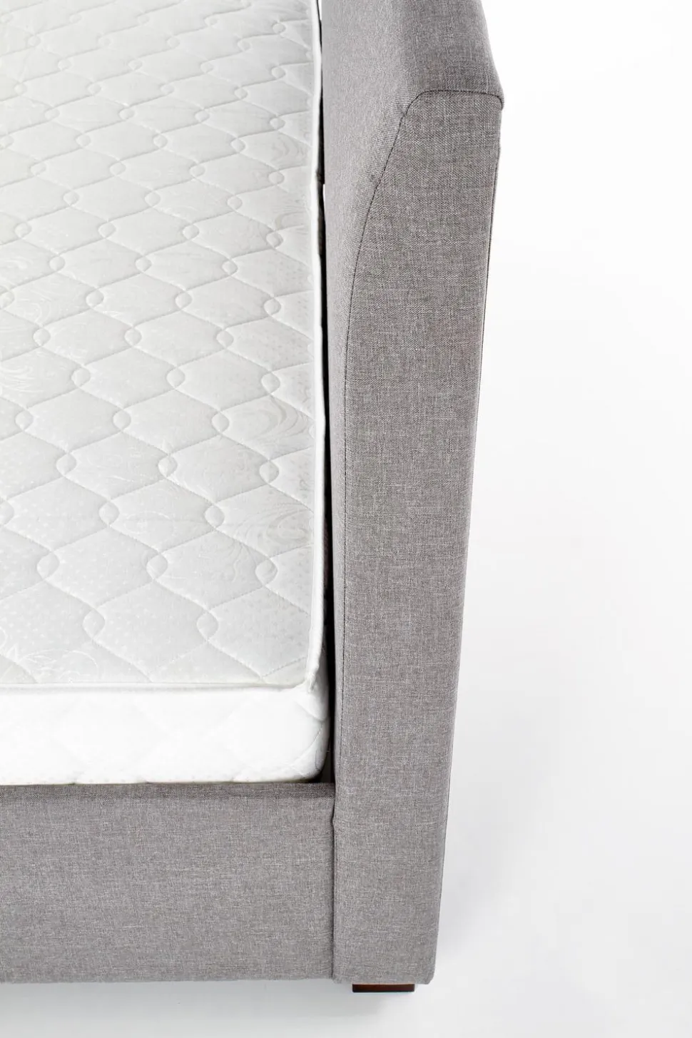 Łóżko Diana 3 z szufladami popiel velvet