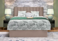 Łóżko dwuosobowe Renji 160 beżowe