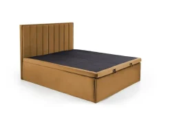 Łóżko dwuosobowe Renji 160 musztardowe