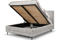 Łóżko Foggy 140x200cm szary Ambience 18   GR3