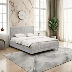 Łóżko Foggy 160x200cm szary Ambience 18   GR3