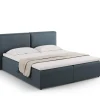 Łóżko Jodie Blue Structured Fabric  160x200