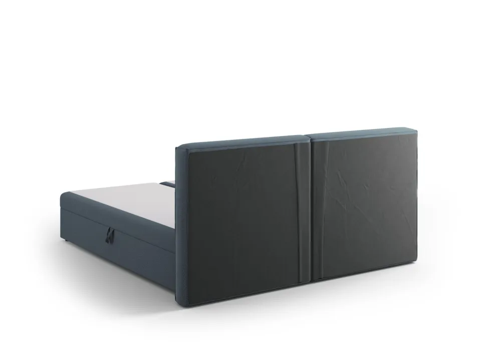 Łóżko Jodie Blue Structured Fabric 160x200