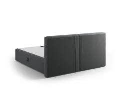 Łóżko Jodie Dark Grey Structured Fabric 140x200