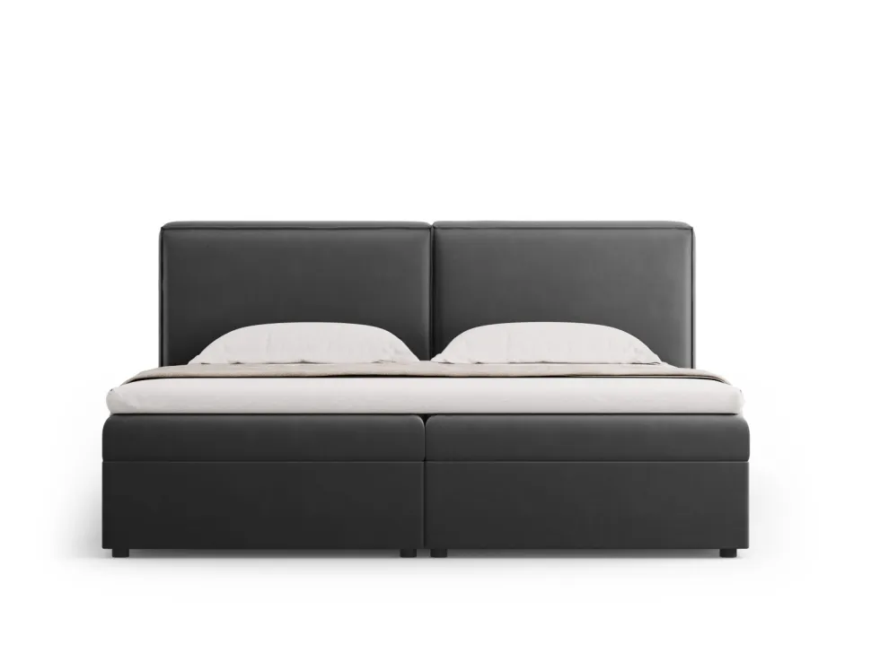 Łóżko Jodie Grey Velvet 180x200