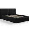 Łóżko Jodie II Black Structured Fabric    180x200